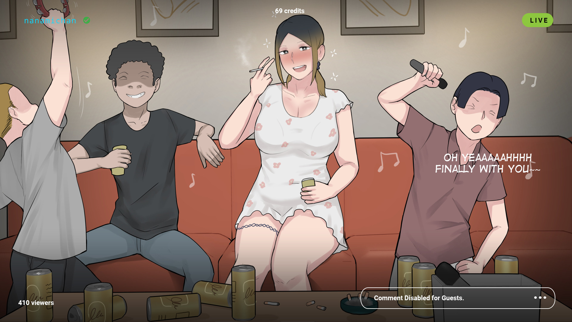 Hentai Manga Comic-Watching My Mom's Hot Sex Livestreams-Read-53